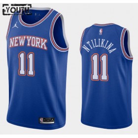 Maglia New York Knicks Frank Ntilikina 11 2020-21 Jordan Brand Statement Edition Swingman - Bambino